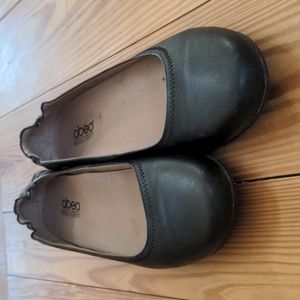Abeo Tammy Flats- Black Size 9.5